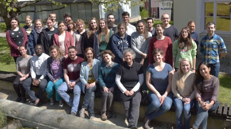 Microbial Communication: group photograph.