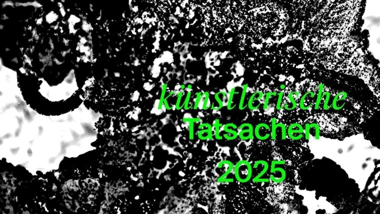 "künstlerische Tatsachen" (artistic facts)