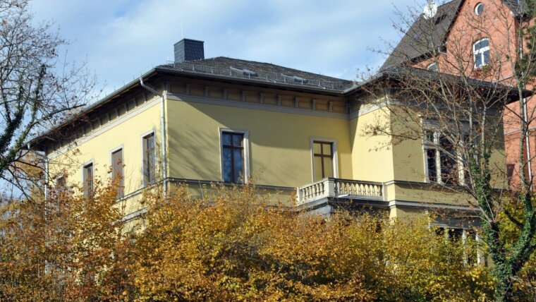 Außenansicht der Villa Medusa