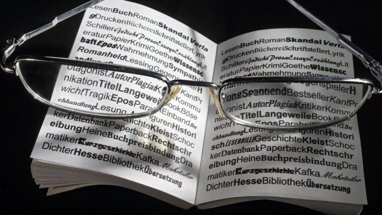 Symbolbild Literatur und Buch