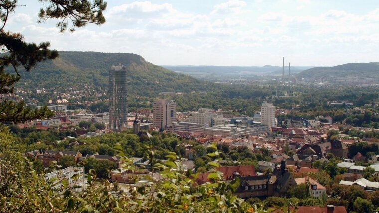 Blick auf Jena