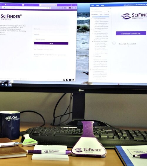 SciFinder-Arbeitsplatz