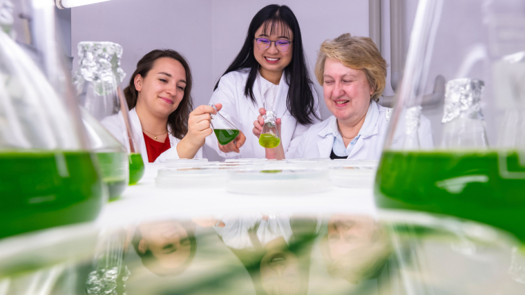 laboratory scene
